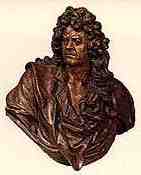 Ritratto in bronzo di Jean Baptiste Lully